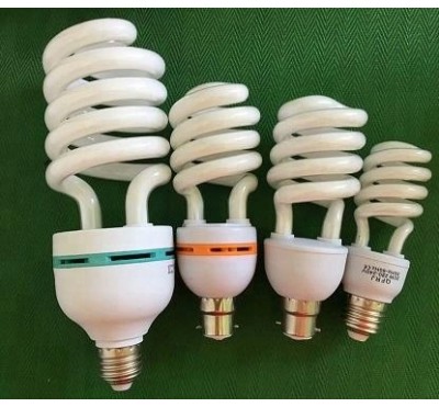 China golden suppliers Half Spiral 25W series energy saving lamp E27 B22 2700K 6500K