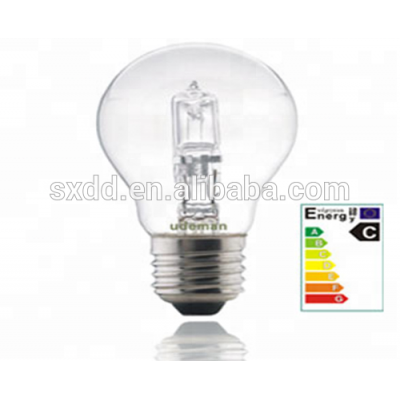 China golden supplier factory low price Halogen bulb G45 C35 A55 30W 42W 70W 100W E27 E14